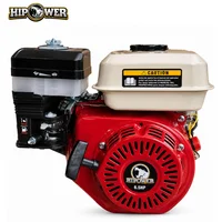 Motor Gasolina 6.5HP a 3600RPM Eje 3/4 Pulgadas Cuña-Rosca Hipower