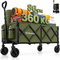 Carretilla Hikemoon 163 kg Metal Plegable Extra Largo