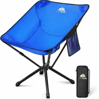 Silla Plegable de Camping Aluminio Compacta Ultraligera Portátil Mtrvr