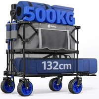 Carretilla Sekey 227 kg Acero Doble Nivel Plegable