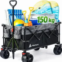 Carretilla Hikenture 150 kg Acero Playa Plegable