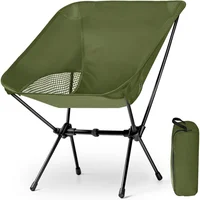 Silla Plegable de Camping Aluminio Ultraligera Compacta con Malla Bitianteam