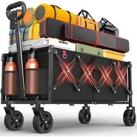 Carretilla Cozeer 163 kg Metal Plegable