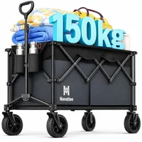 Carretilla Navatiee 150 kg Acero Plegable Todo Terreno