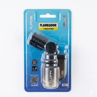 Flameador Soplete Pequeño Recargable Floppi - 1300°c Con Regulador de Llama y Encendido Piezoeléctrico