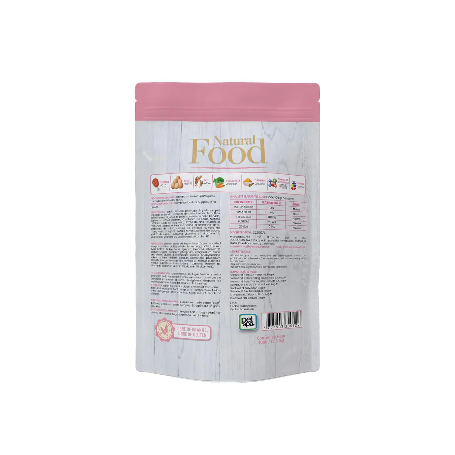 Alimento Húmedo Para Gato Bon Appetita Cachorro Pollo 100 G