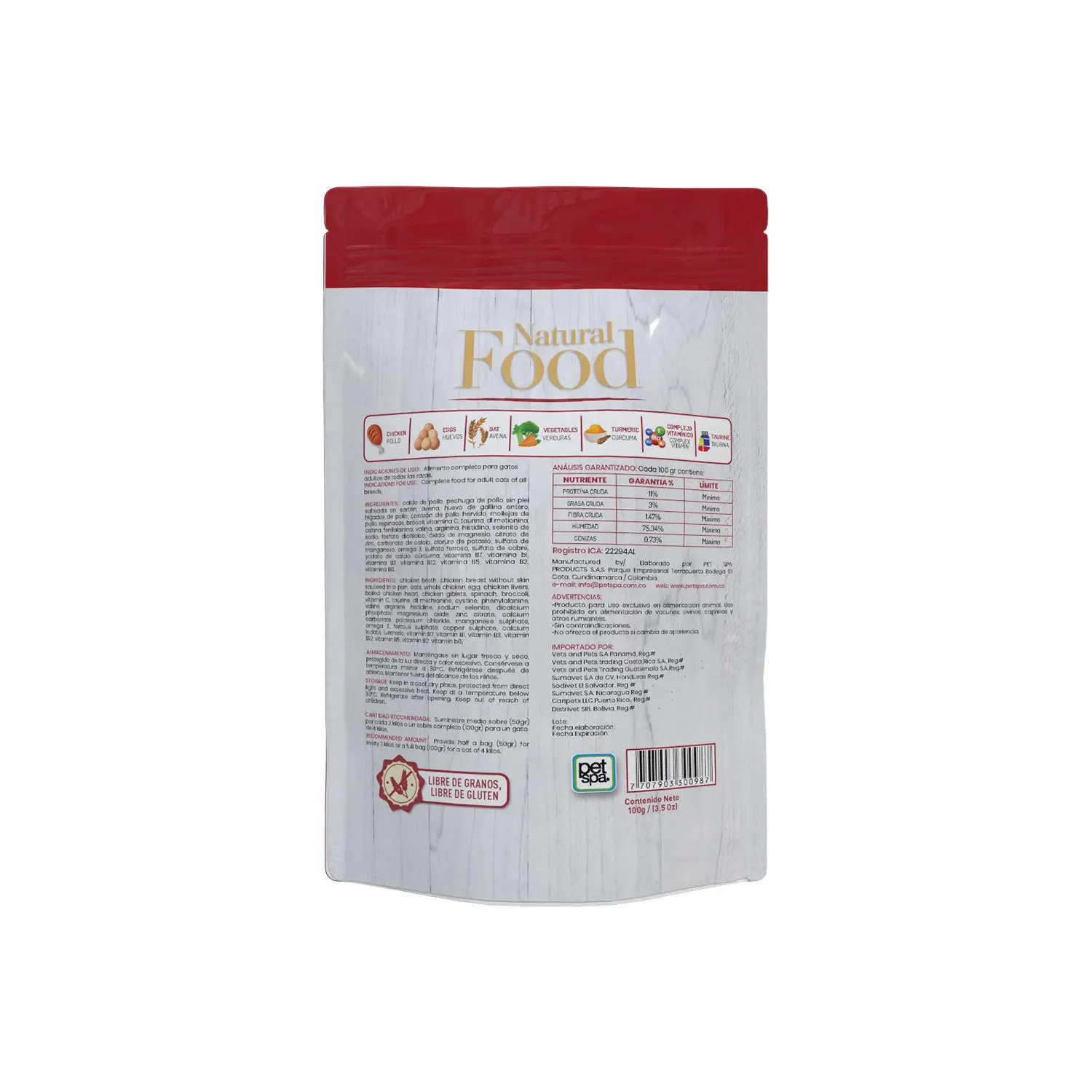 Alimento Húmedo Para Gato Bon Appetita Adulto Pollo 100 G