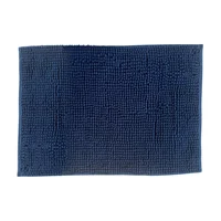 Alfombra Shaggy Element 40x60 cm Azul Oscuro
