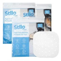 Set X3 Papel Air Fryer Antiadherente Perforado X150 Unds