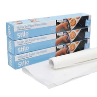 Set x 3 Papel Horneable Hojas Stilobasic X 72 Unidades