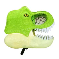 Máscara de Dinosaurio Fluorescente Movimiento Luces y Sonido