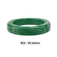 Cable N12 Verde Rollo x 10 Metros