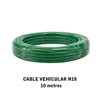 Cable Vehicular Awm Flexible N18 105°c Rollo 10 Metros