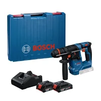Rotomartillo SDS Plus 18V 2J Brushless GBH 18V-18 X con 2 baterías 18V 4Ah Cargador y Maletín Plástico Bosch
