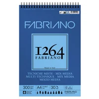 Bitacora Fabriano 1264 Tecnicas Mixtas A4 300gr 30h R19100643