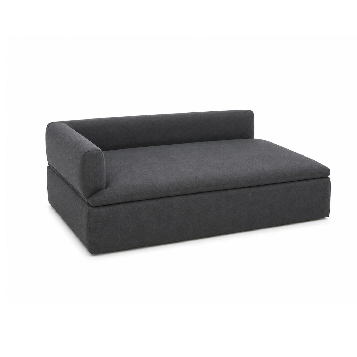 Sofá Baúl Pet Hasta 30kg 30x70x42cm Gris 4