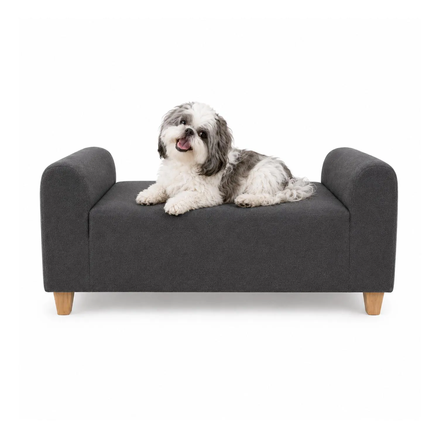Sofá Pet Hasta 30kg- 30x70x42cm Gris 3
