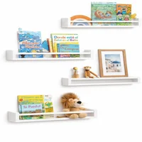 Repisa flotante de pino estantes para libros 61 x 11,9 x 11,4 cm Fun Memories