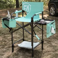 Silla Director Aluminio Plegable con Mesas Laterales Alta Ever Advanced