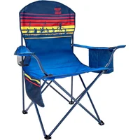 Silla Camping Acero Plegable Acolchada con Cooler Edición Especial Coleman