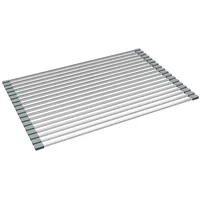 Escurridor de Platos Flexible Tramontina En Acero Inoxidable y Silicona