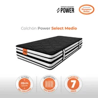Colchón semidoble Power Select Medio 120x190x28