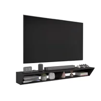 Rack Tv Russel 18x160x35 Rta Chocolate Oscuro