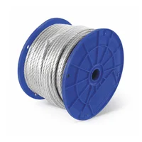 Cable De Acero 3/32'' X 75 M 7 X 7 Hilos Alta Resistencia  Toolcraft