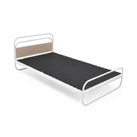 Cama Monterrey 74x109x195 Diseño Industrial Blanca