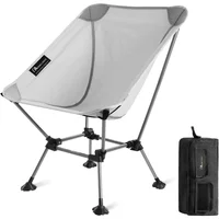 Silla Plegable de Camping Plus en Aluminio Amplia y Portátil MOON LENCE