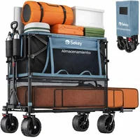 Carretilla Sekey 227 kg PVC Tipo Plegable