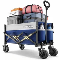 Carretilla SYNCFUN 136 kg Acero Tipo Plegable