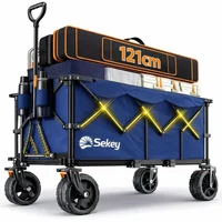 Carretilla Sekey 299 kg de PVC y Tela Oxford Tipo Plegable