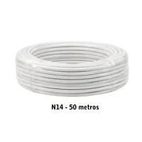 Cable N14 Blanco Rollo x 50 Metros
