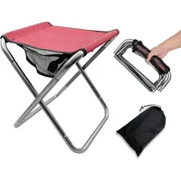 Silla Plegable de Camping en Aluminio Compacta y Ligera con Bolsa BJSSBJH