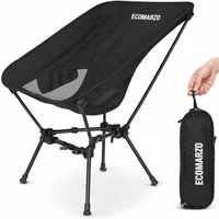 Silla Plegable de Camping en Aluminio Compacta y Ligera Lowback MARCHWAY