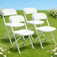 Sillas Plegables para Interior y Exterior en Metal con Asiento Plástico JMGJOY
