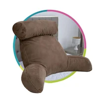 Cojín Tv Ergonómico Hogareto Con Apoyabrazos y Cabecero - Café