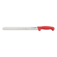 Cuchillo 12 pulgadas para Jamon sin Sierra Tramontina Profesional Rojo en Acero Inoxidable y Mango en Polipropileno Set X 12 Unidades