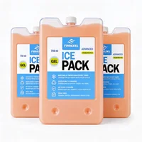 Kit x 3 Pila Frío 750ml 2°c a 8°c Sustituto Hielo Seco