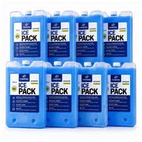 Kit x 8 Pila Frío 750ml Congelados -18 -20°c Sustituto Hielo Seco