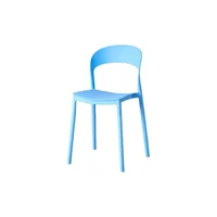 Silla Comedor Patrick Color Azul 73x44x47 cm