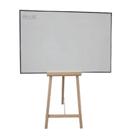 Pizarra Tablero Acrilico Cuadricula Borrable 80x120 + Tripode Set X 5 Unidades