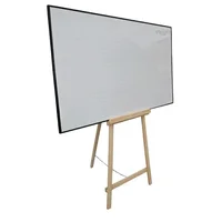 Pizarra Tablero Acrilico Cuadricula Borrable 120x160 + Tripode Set X 5 Unidades