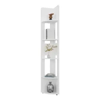 Estante Esquinero Home E-m7 180x30x30 Rta Blanco