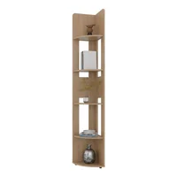 Estante Esquinero Home E-m7 180x30x30 Rta Madera Natural