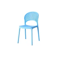 Silla Comedor Paraiso Color Azul 82x48x58 cm