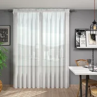 Cortina de Velo Suizo 280x220 cm Blanco