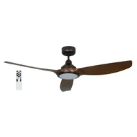 Ventilador de Techo Led Exterior Bronce Dc 52" 20w