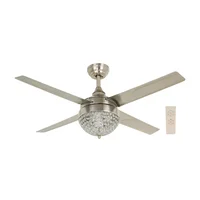 Ventilador de Techo Niquel Satinado Dc 48" 3l E27 40w